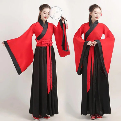 Disfraz De Hanfu Tradicional Asiático Para Mujer, Vestido De