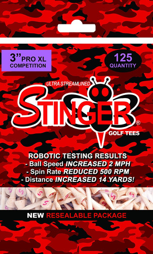Stinger Tee Camo Mid Pack Poly Bolsa Competencia Pro X-large