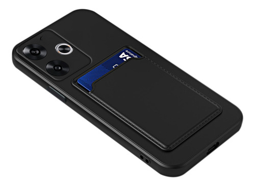 Funda Para Xiaomi Poco F6 Lujo Tarjeta Paquete+mica
