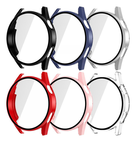 Vidrio Templado + Funda Case For Huawei Watch Gt2 42mm, 6u