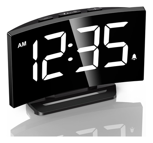 Reloj Despertador Digital Para Dormitorios, Reloj Digital C.