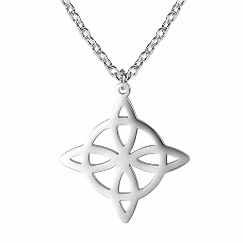 Celtic Knot Serene Witch Knot Stainless Steel And Chain