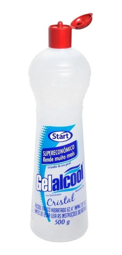 Gel Álcool 70% Higienizador P/ Mãos Contra Virus 500g Grande