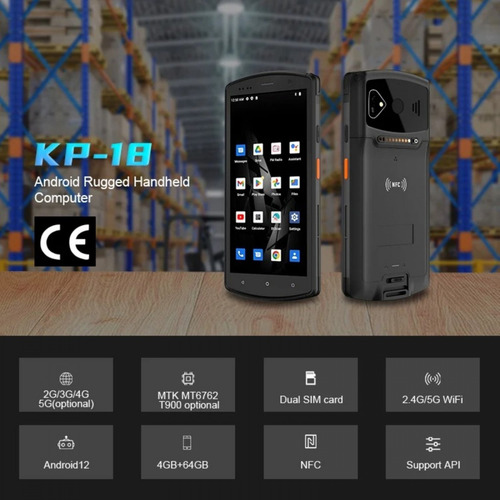 Pda Kingtop Kt-kp18 Para Control De Inventario Y Almacén