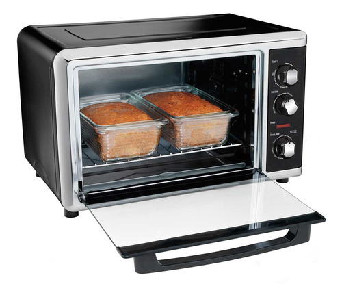 Horno Eléctrico De Convección Hamilton Beach De 32 Litros (Reacondicionado)