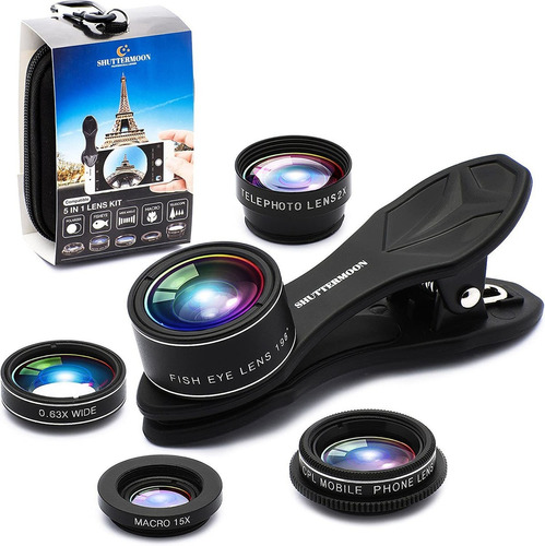 Kit Para Camara De iPhone 12/11/xs/r/x/samsung - Macro Cpl..