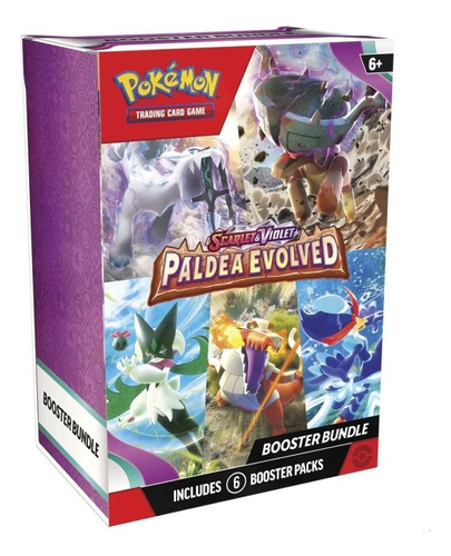 Lote De Mejora Pokemon Scarlet & Violet Evolucion Paldea Esp