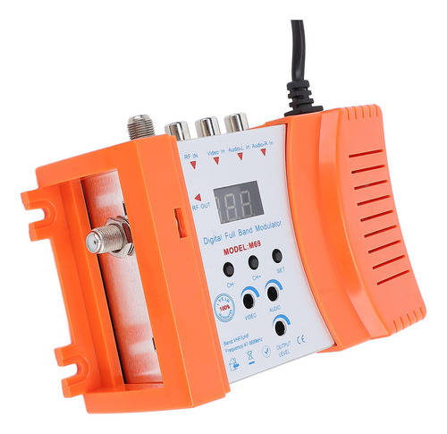 Convertidor Av A Rf, Modulador, Vhf, Uhf, Pal, Ntsc, Sonido