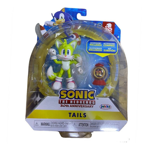 Figuras Articuladas Sonic The Hedgehog 10cm +accesorio Orig.