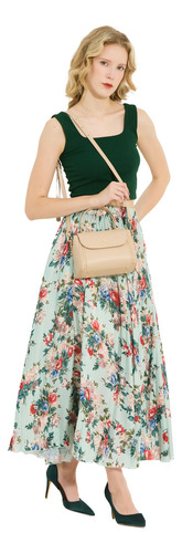 Crossbody Para Mujer Hpc Polo Modelo: 1113-cenizo Color Beige