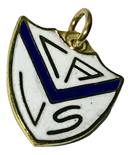 Dije Escudo De Oro 18 K. Velez Sarsfield