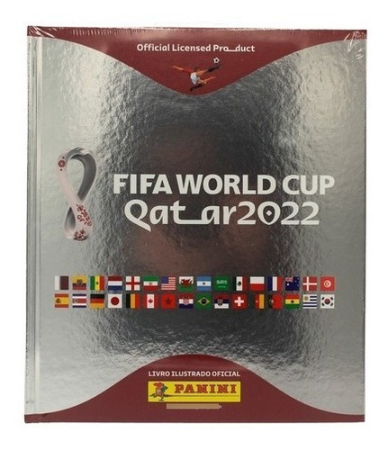Álbum De Figurinhas Prata Copa Qatar 2022