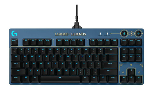 Teclado Gamer Logitech G Pro Lol2 Mecanico Mexx 1