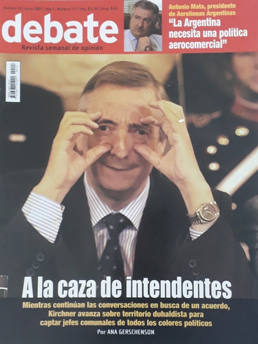 Revista Debate A La Caza De Intendentes