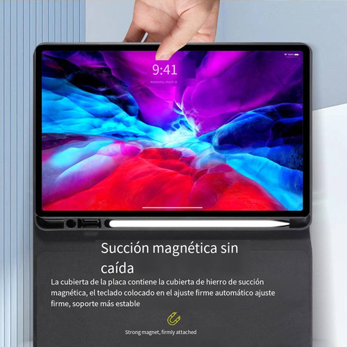 Funda Con Teclado Para iPad De 10.a Generación 10,9 Pulgada