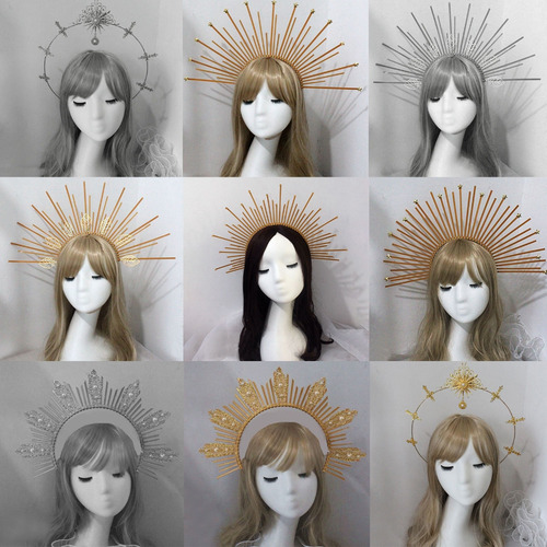 Diadema Con Forma De Aureola Y Ángel Para Cosplay (10 #mold)