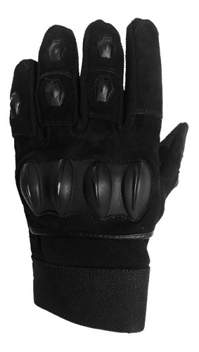 Imagen 1 de 7 de Guante Táctico/moto Refuerzos En Nudillo Con Touch 1164