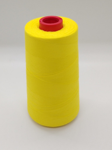 Hilo De Poliester Para Coser Color Amarillo Coats Cj 25 Pzas