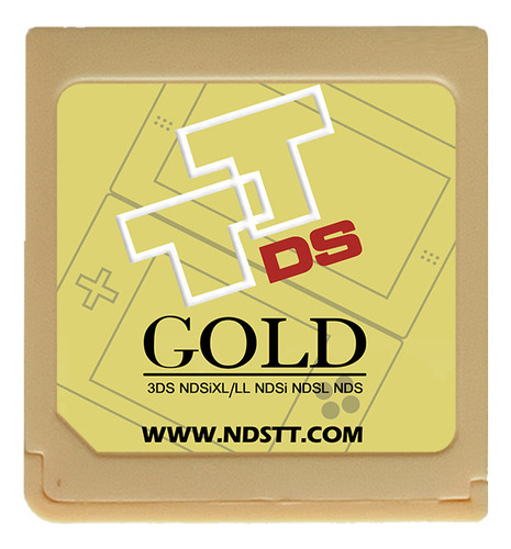 Tarjeta De Juego Ttds Gold Burning Card Para 3ds Ndsixl/ll N