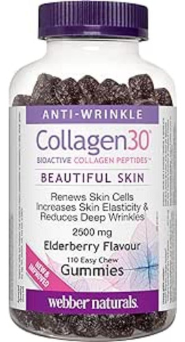 Webber Naturals Collagen30, Antiarrugas, Peptidos De Colagen