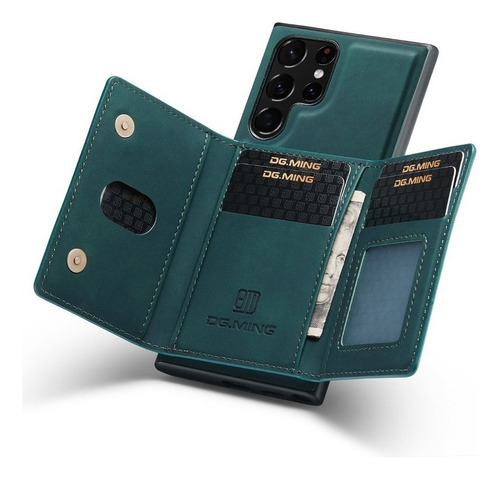 B Funda De Polipiel Tarjeta For Samsung Galaxy S20 S21 S22