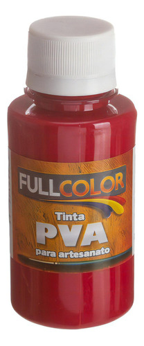 Tinta Frasco Fullcolor Pva 100 Ml Colors Cor Escarlate