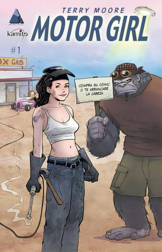 Motor Girl #1: No Aplica, De Moore, Terry. Serie No Aplica, Vol. No Aplica. Editorial Kamite Comic, Tapa Blanda, Edición 1 En Español