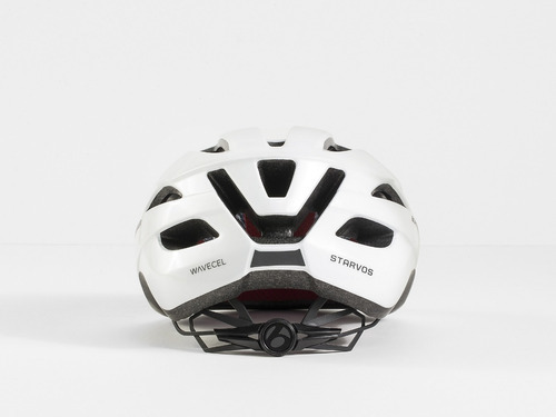 Casco de ciclismo Bontrager Starvos Wavecel, color blanco, talla G