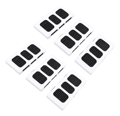 Paquete De 6 Filtros De Aire Para Refrigerador Paultra2