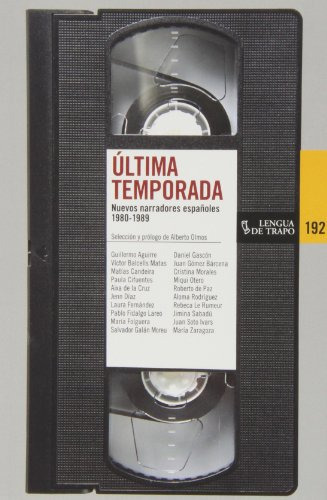 Libro Última Temporada De Vvaa Lengua De Trapo