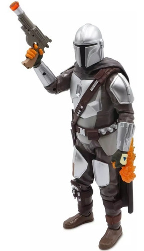 Imagen 5 de 5 de Figura Interactiva Star Wars Mandalorian 35 Cm Original