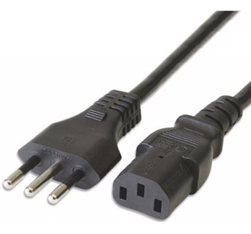 Cable De Poder Para Fuente Pc 3 En Linea Premium Gtía 1 Año®