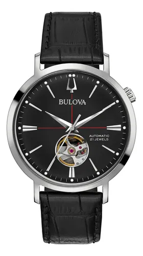 Reloj Bulova Classic Aerojet Automático De 3 Manecillas De 4