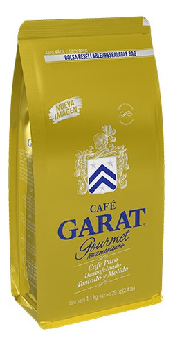Café Garat Descafeinado Tostado Y Molido 1.1 Kg 