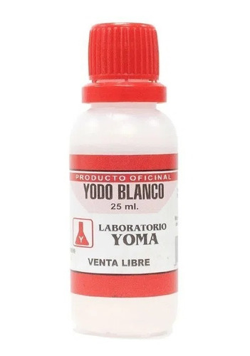 Yodo Blanco Liquido 25ml