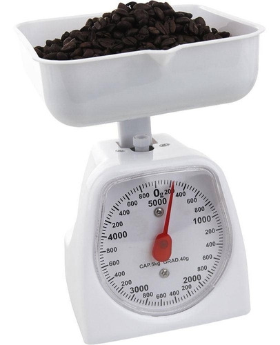 Balança Cozinha Alimentos Precisão Analógica 5kg Culinária