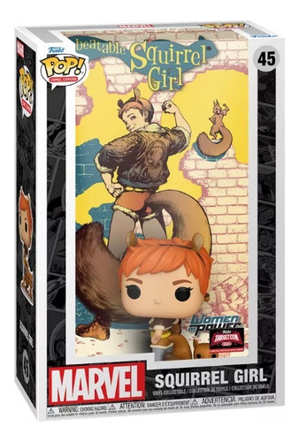 Funko Pop Portada De Comic Squirrel Girl 45 Coleccionable 