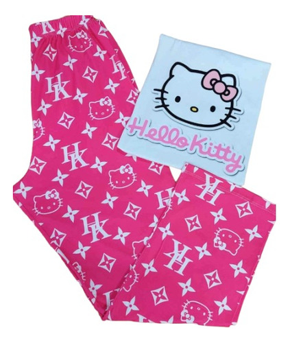Pijamas Personalizadas De Hello Kitty