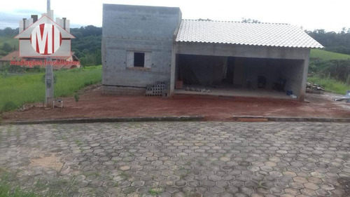 Linda Casa De Campo Com Escritura, Em Loteamento Fechado, 3 Dormitórios, Piscina, À Venda, 450 M² Por R$ 480.000,00 - Rural - Monte Alegre Do Sul/sp - Ch0862