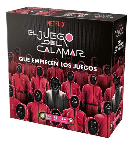 Juego De Mesa El Juego Del Calamar Español Netflix Febo