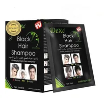 Comprar Mqupin Champú Tinte Para El Cabello Semi-permanente, Negro