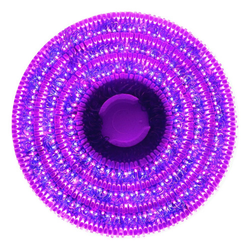 Serie Luces Navideñas Luz Morada Cable Transparent 400 Luces