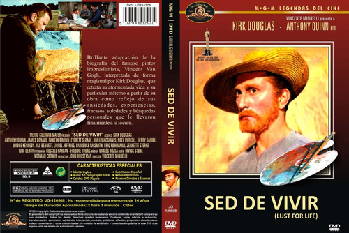 Sed De Vivir - Kirk Doglas - Vincent Van Gogh Dvd