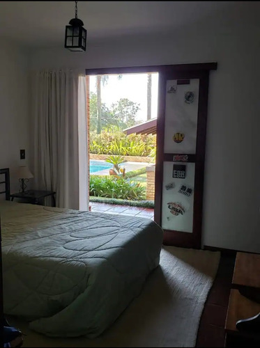 Imagem 4 de 14 de Condominio Ibiuna 3.500 Mts Ampla Casa, Piscina, Muito Verde