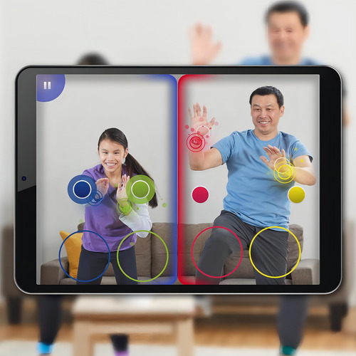 Twister Air Juego Hasbro Gaming Aplicación Juega En Pantalla