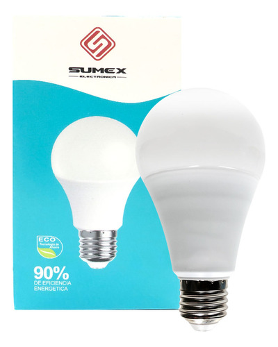 Focos Led 5w Rosca E27 500 Lumenes Luz Fría 6500k Luz Blanco Frío
