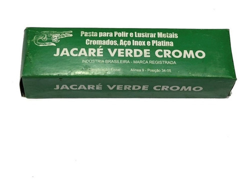 Pasta Verde Polimento E Afiação 400g Original Jacaré Ourives