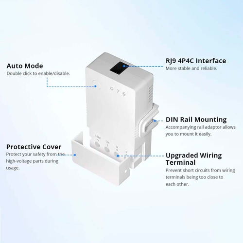 Interruptor Wifi Th Origin 16a Sonoff