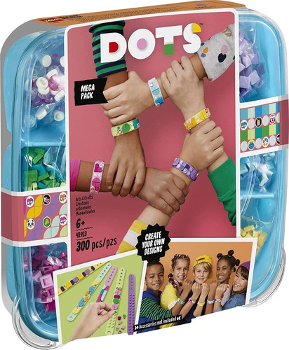 Lego Dots Mega Pack De Pulseras 41913 Kit De Fabricación De
