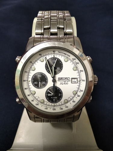 Reloj Seiko Chronograph Sq 100